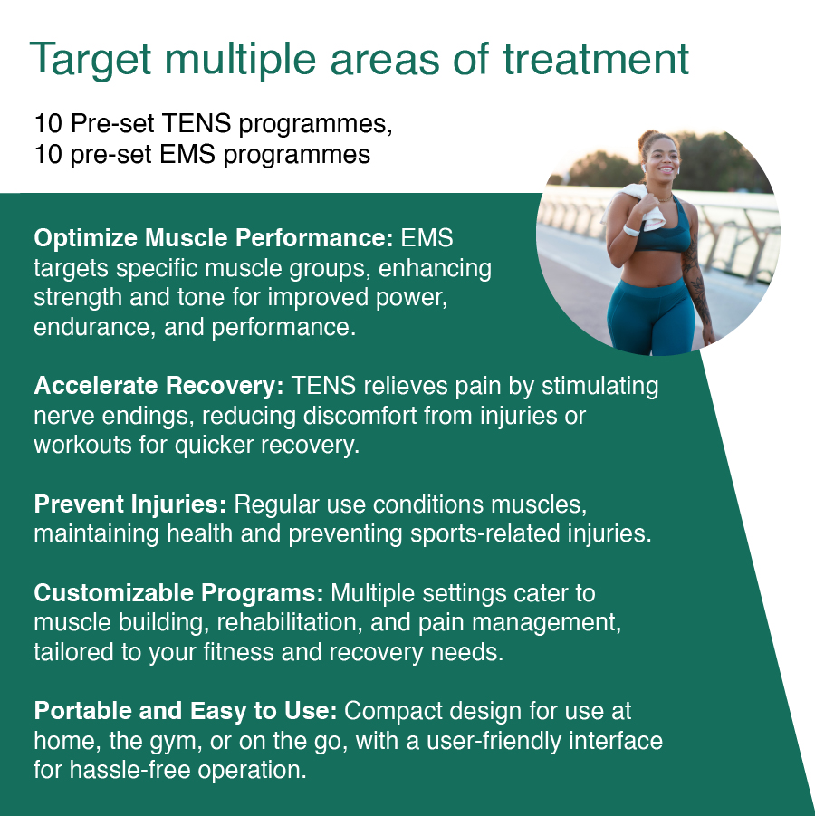 NeuroTrac Rehab EMS and TENS Machine
