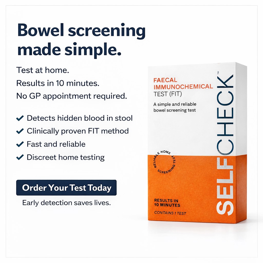  SELFCHECK FIT Bowel Health Home Testing Kit