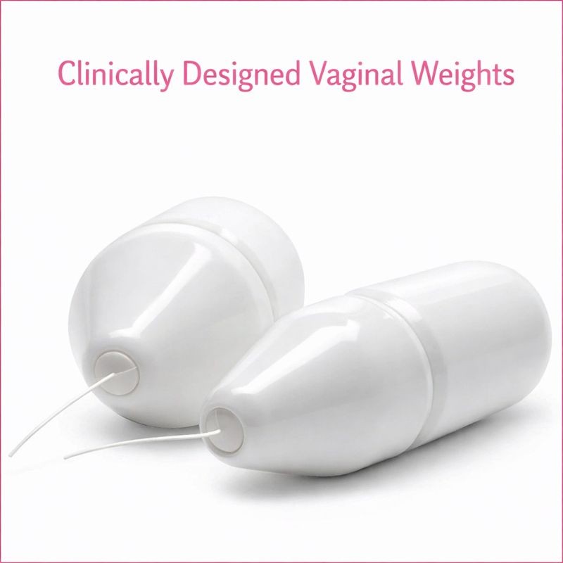 KegelFlex Pelvic Floor Kegel Weights – Clinically Designed Vaginal Weights for Pelvic Floor Muscle Strengthening