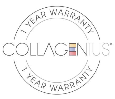1 year warranty with Collagenius. 