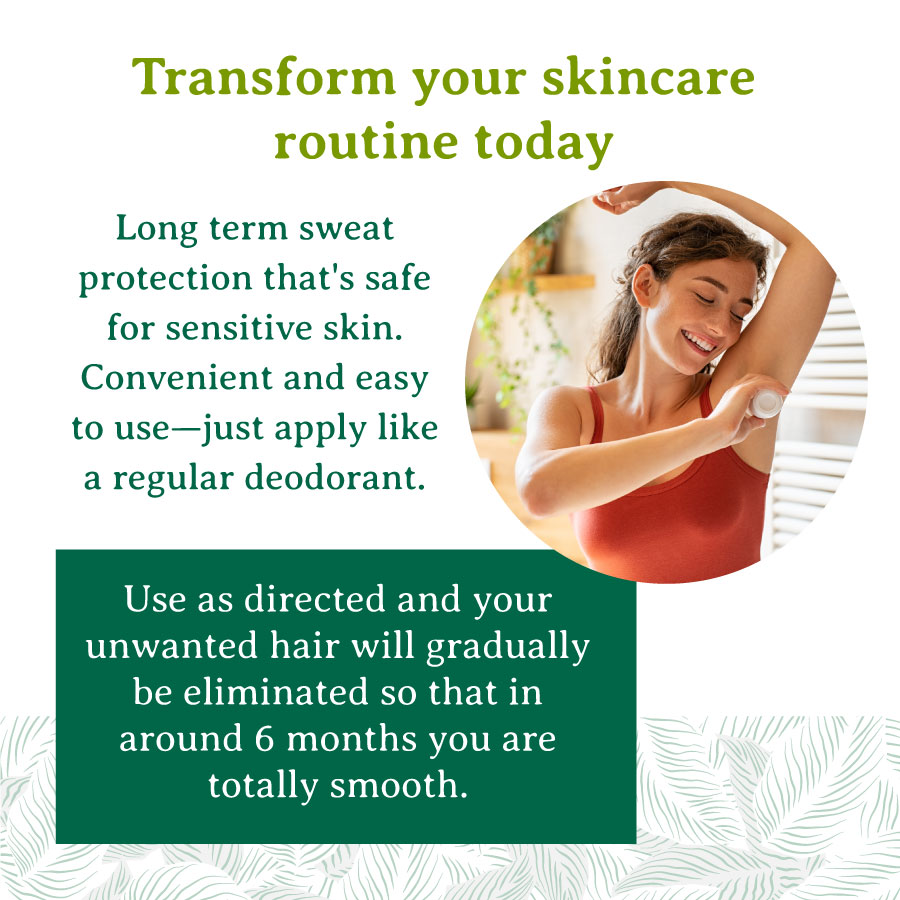 Episiva Natural Hair Reducing Roll On Deodorant - For Women