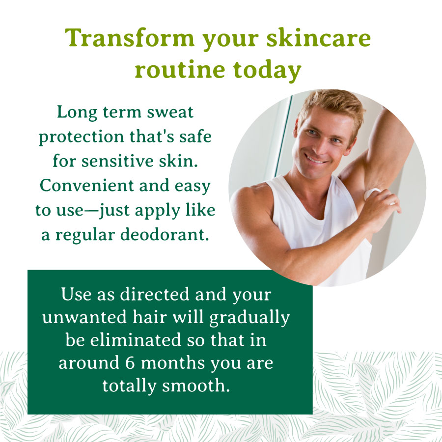 Episiva Natural Hair Reducing Roll On - For Men