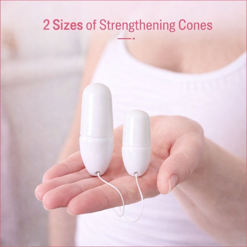 KegelFlex Pelvic Floor Kegel Weights – Clinically Designed Vaginal Weights for Pelvic Floor Muscle Strengthening