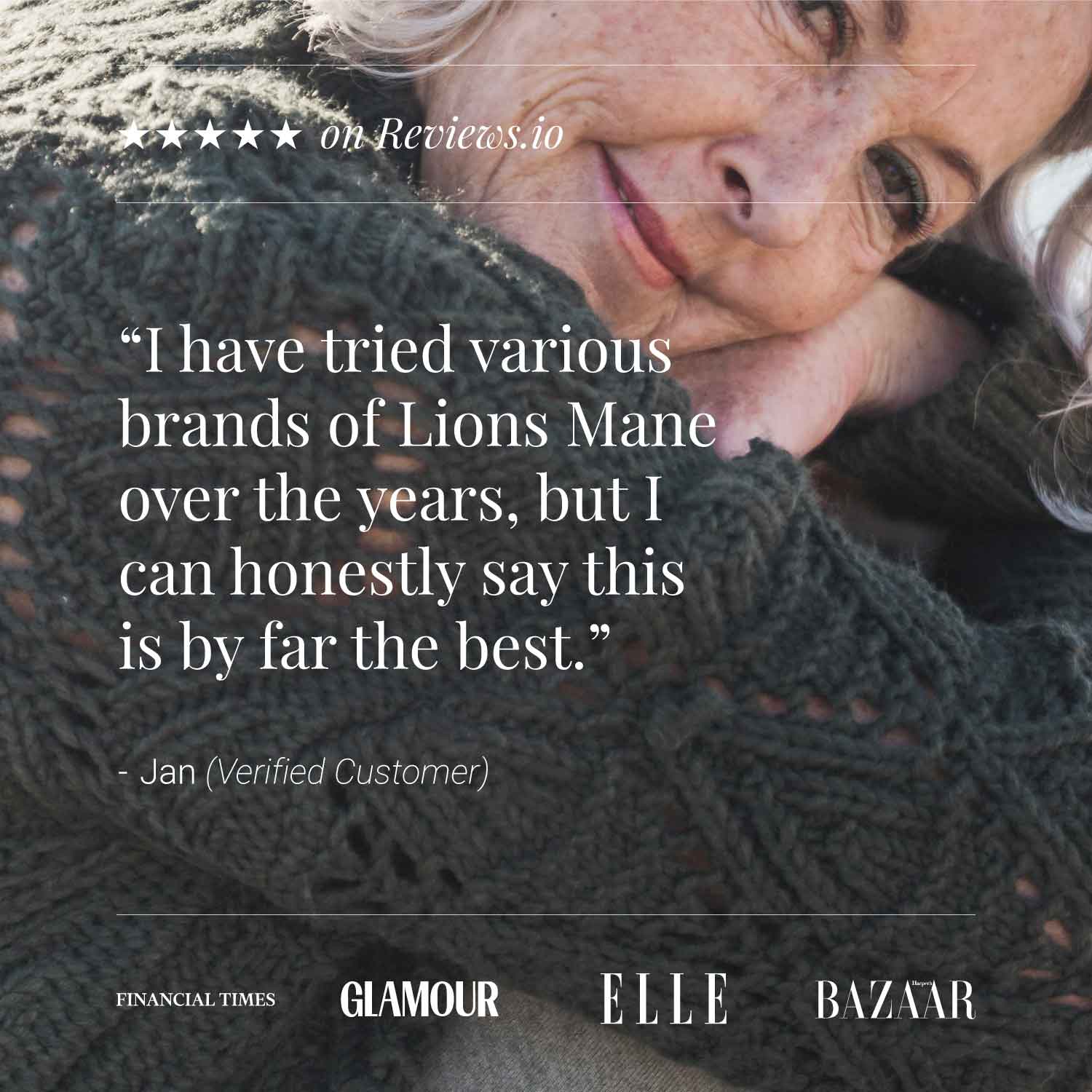 KIKI Health Organic Lion's Mane Mushroom Extract 400mg 