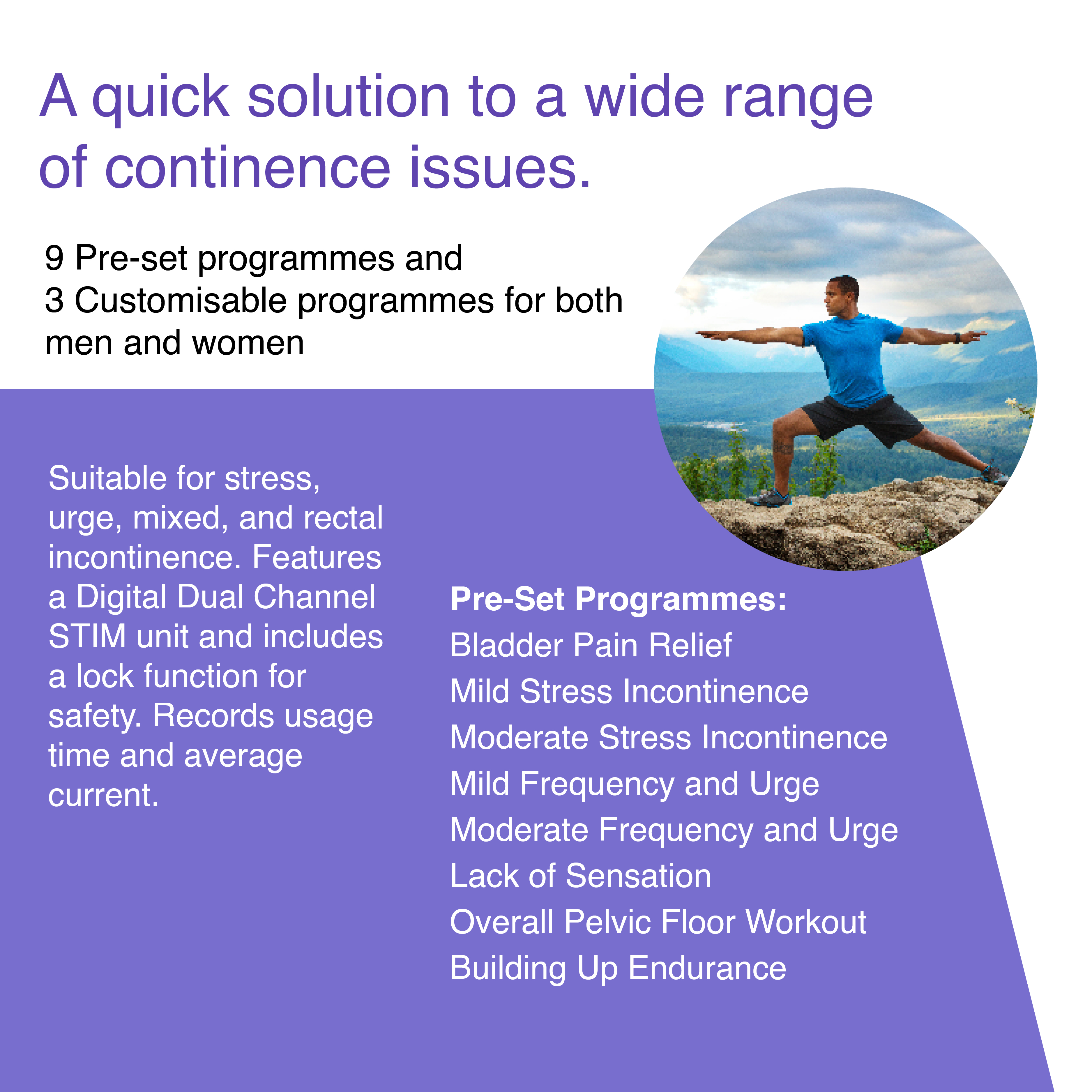 NeuroTrac Continence Pelvic Exerciser