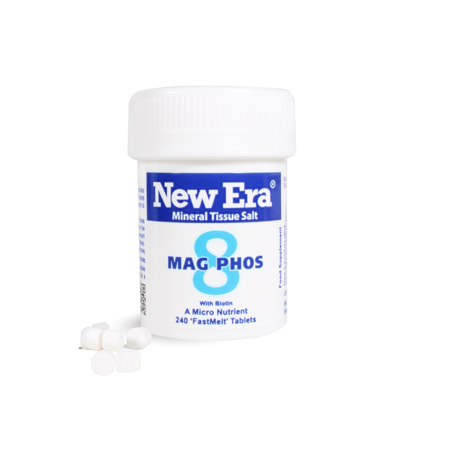 New Era No. 8 Mag Phos (Magnesium Phosphate) 240 Tablets-StressNoMore