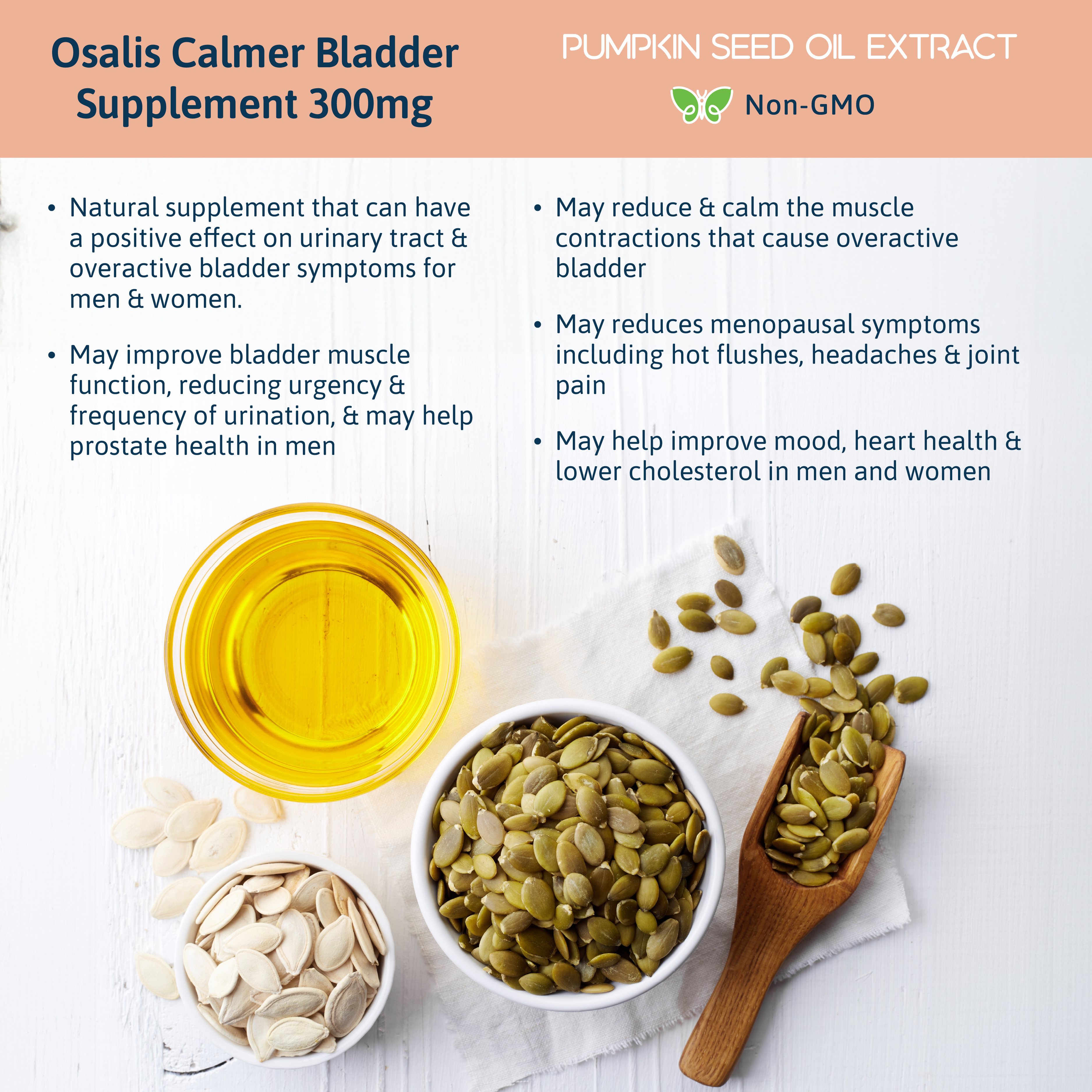 Osalis Calmer Bladder Supplement 