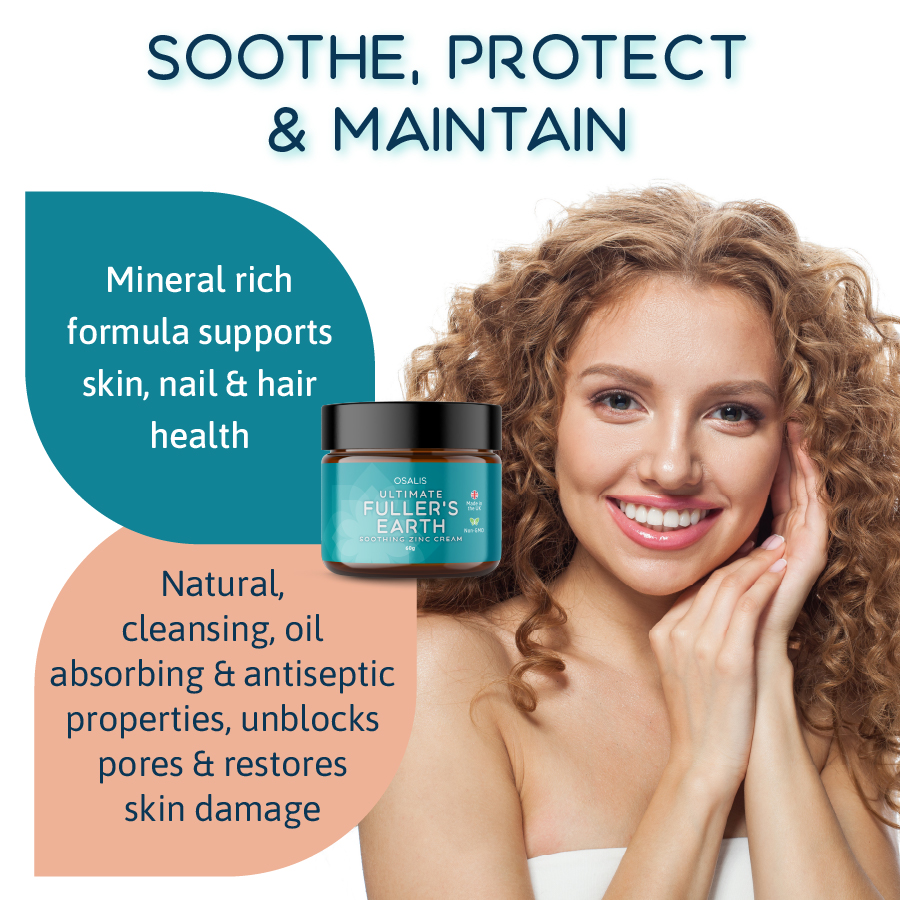 Osalis Ultimate Fullers Earth Zinc Oxide Cream