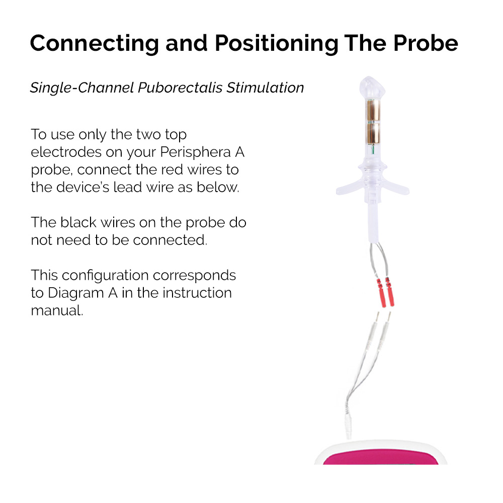 BEAC Med Perisphera-A Gold Anal Probe for Kegel8 & Neurotrac