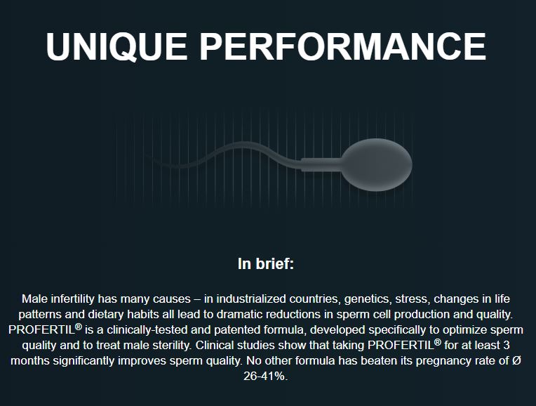 PROfertil Male Fertility Supplement