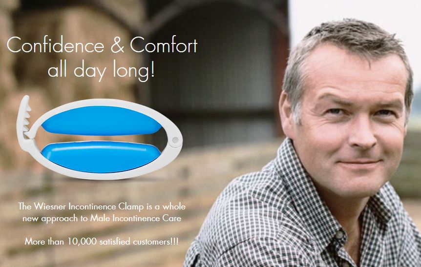 Wiesner Incontinence Clamp for Men