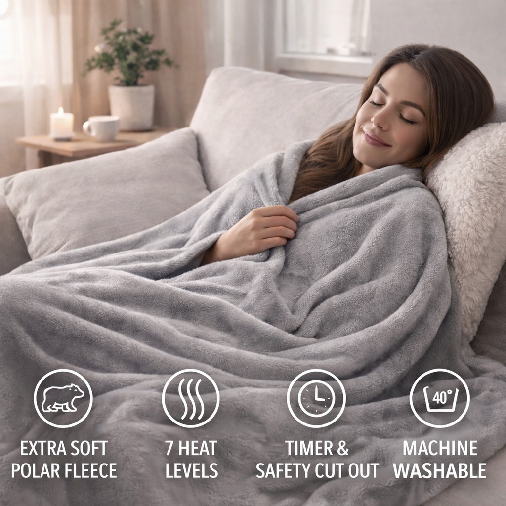 Lanaform XXL Electric Heated Overblanket