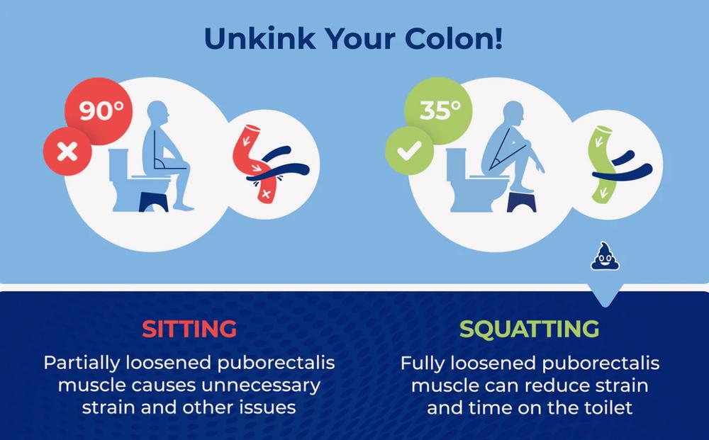 Squatty Potty Curve Toilet Stool