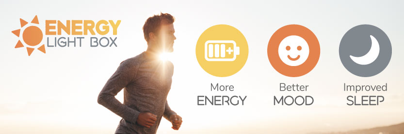 Energy light box - more energy, better mood, improved sleep 