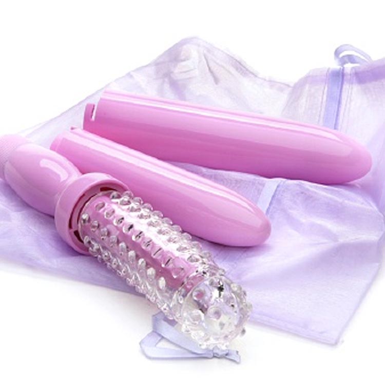 Dr Laura Berman Intimate Dilator Set with Lock Handle and Silicone Sleeve 1