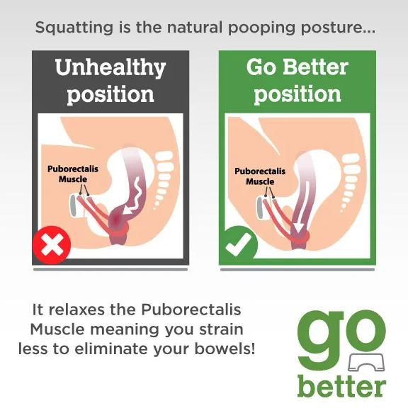 Go Better Folding Toilet Squat Stool – Ideal for Adults and Children