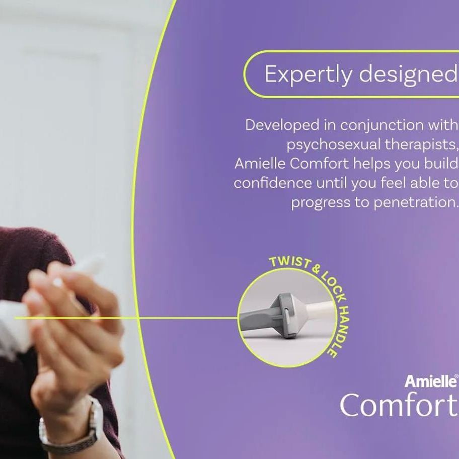 Amielle Comfort Vaginal Dilator Set with Optilube LubricantStressNoMore