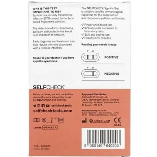 SELFCheck Syphilis Test 