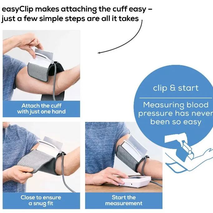 Beurer BM51 EasyClip Upper Arm Blood Pressure Monitor