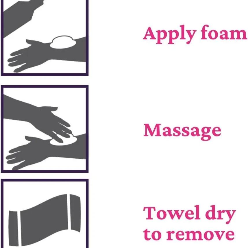 Nilaqua Non-Rinse Foaming Skin Cleanser 500ml