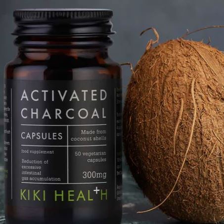 KIKI Health Activated Charcoal Capsules - 50
