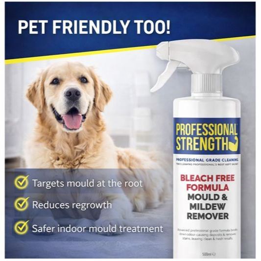 Professional Strength Mould & Mildew Remover - Bleach Free