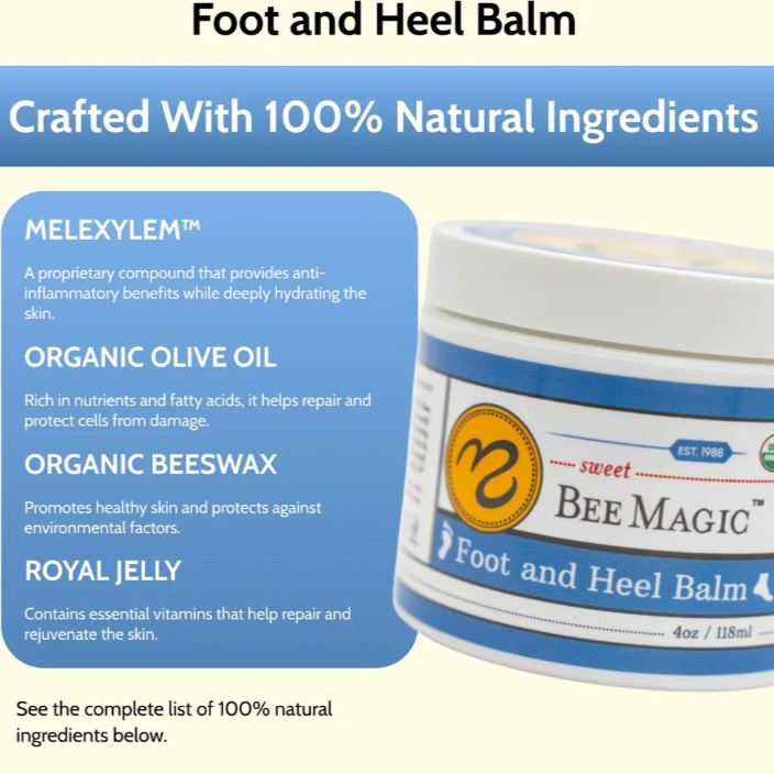 Sweet Bee Magic: Foot and Heel Balm