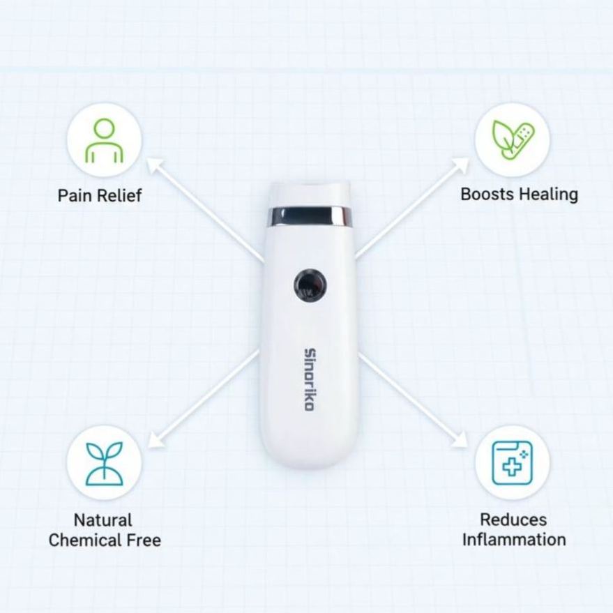 Sinoriko Red Light Cold Laser Therapy Device 
