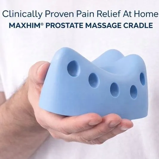  Maxhim Prostate Cradle External Massager for Prostate Pain & Prostatitis