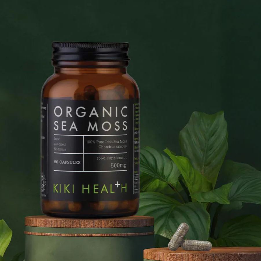 KIKI Health Organic Irish Sea Moss Capsules - 90