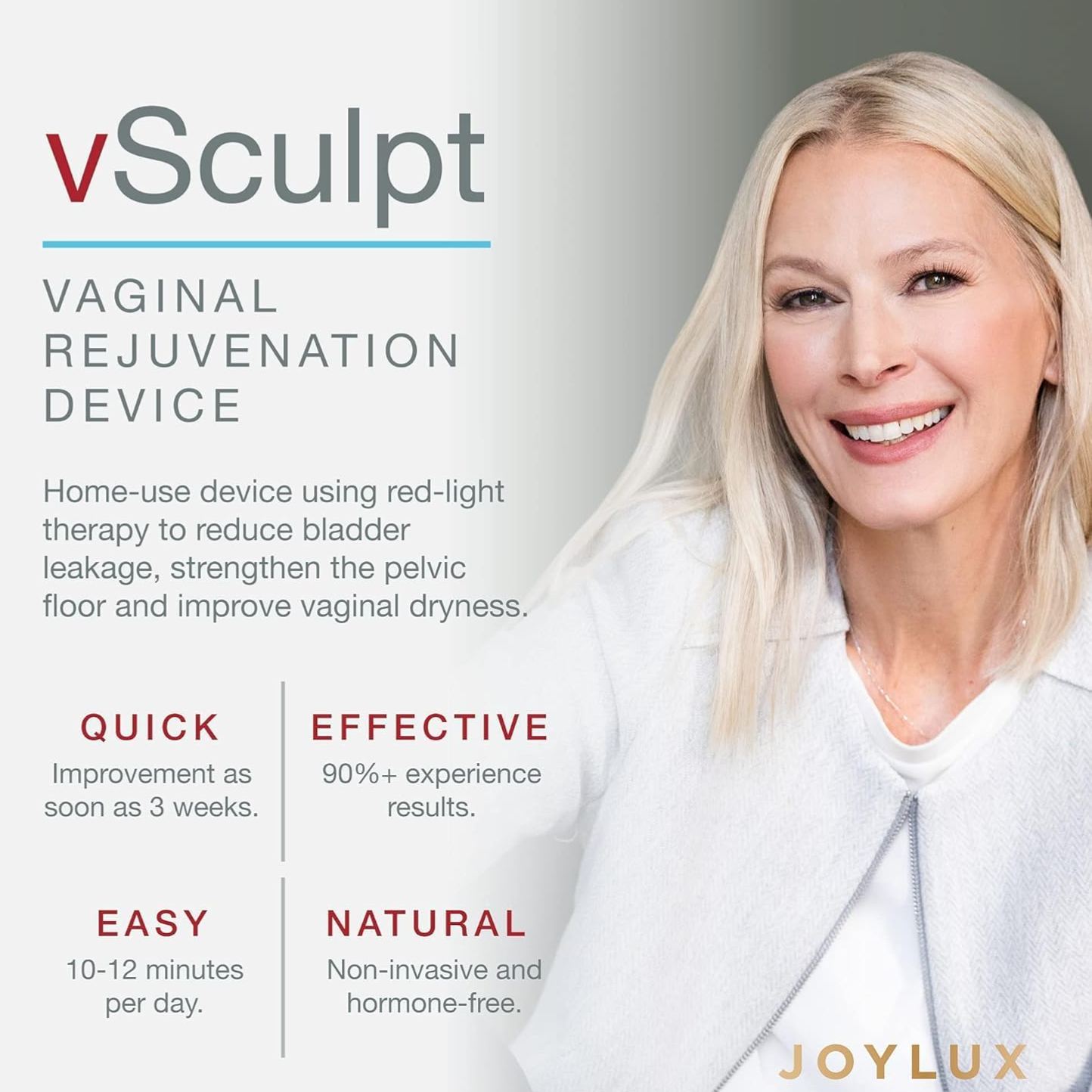 Joylux vSculpt Vaginal Rejuvenation & Tightening Machine: Red Light Therapy