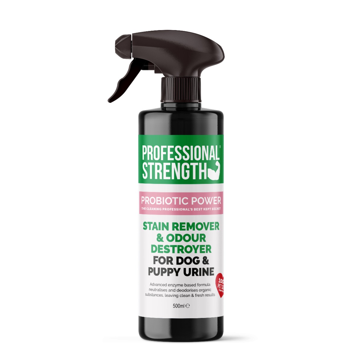 Professional Strength Dog & Puppy Urine Stain Remover & Odour Destroyer | StressNoMore
