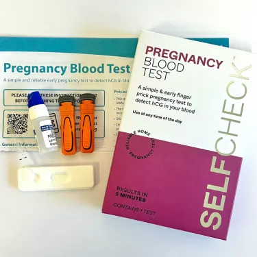 SELFCheck Pregnancy Blood Test