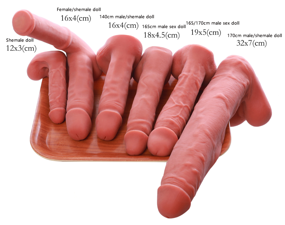 Male/Shemale Doll Penis Attachment