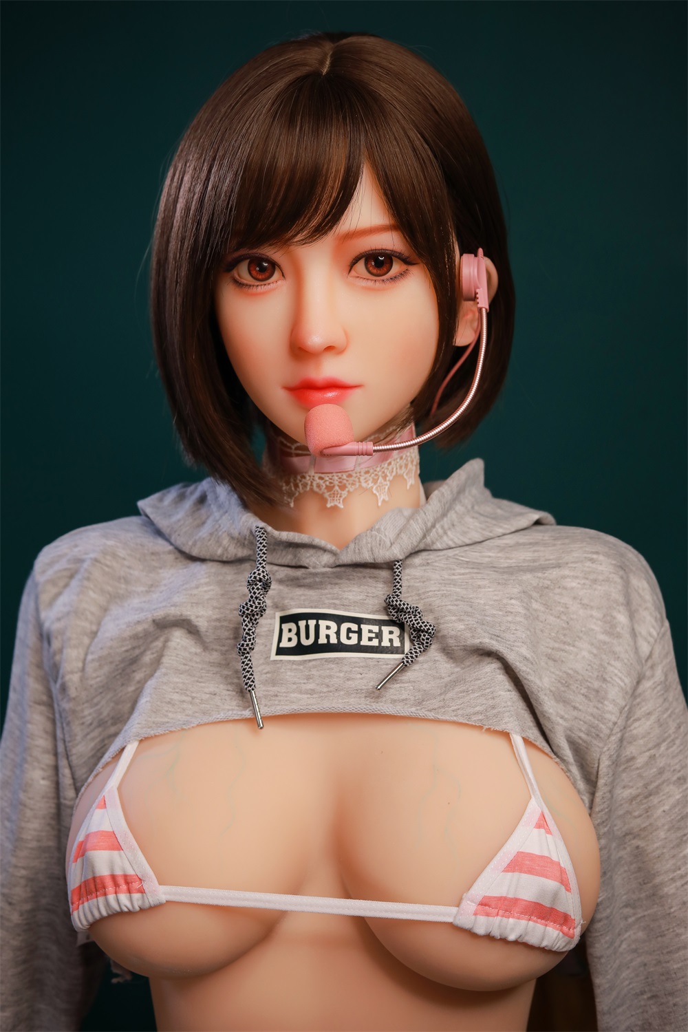Barbyr - 5ft 6(165cm) Japanese Style Ultra Real Sex Doll With Black Short Hair