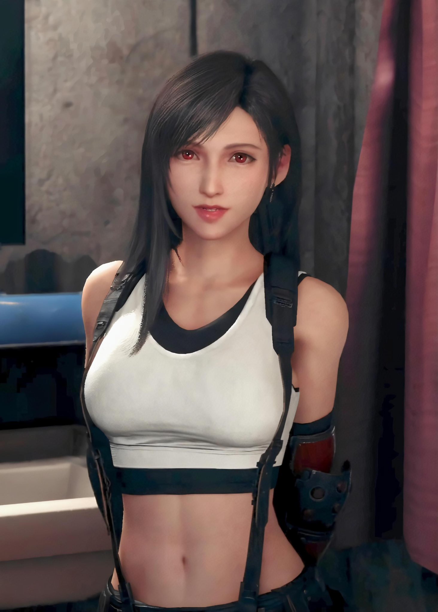 Tifa - 5ft 3/160cm Ultra Realistic Game Style Silicone Head Sex Doll (In Stock US)
