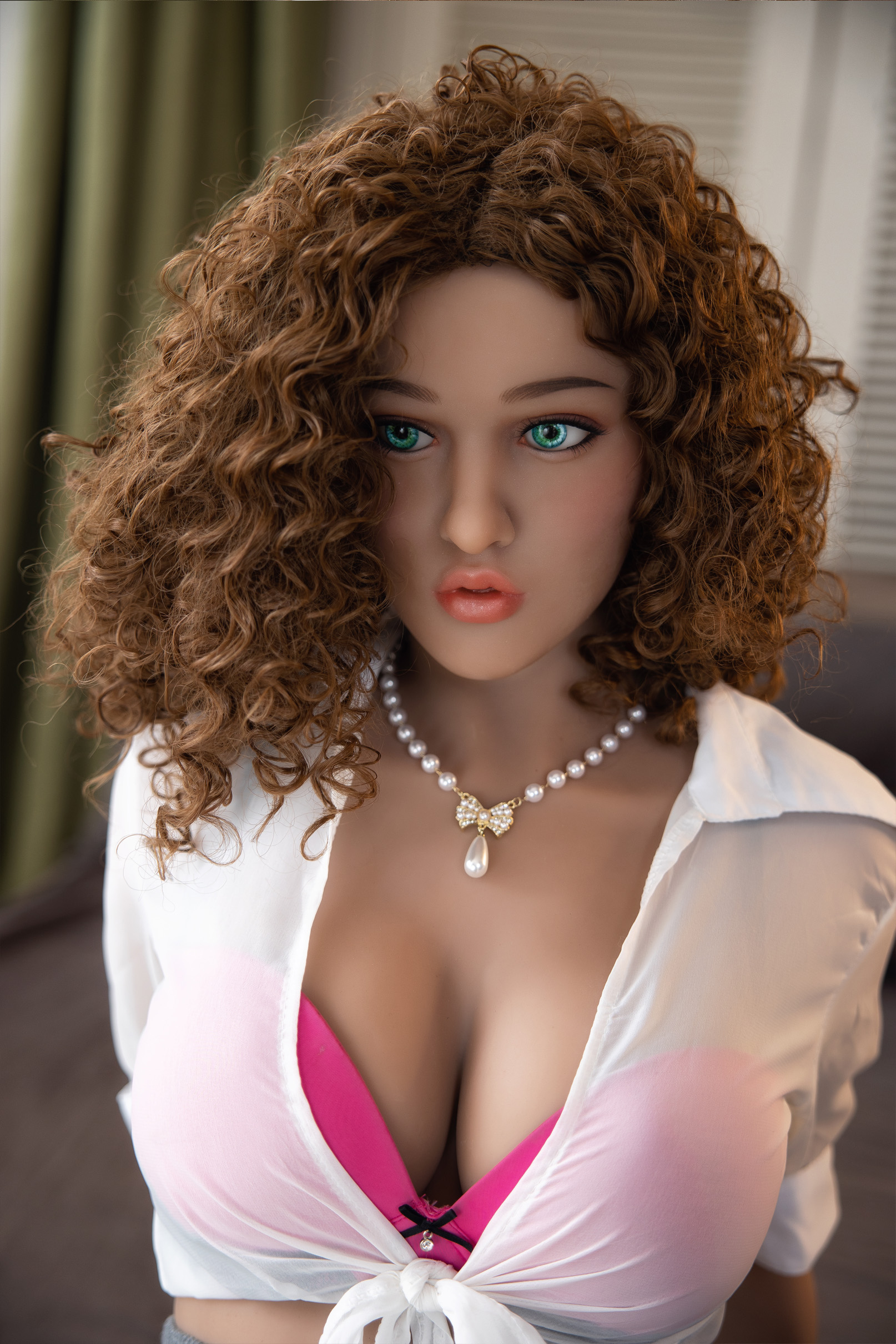 Jarliet | Winona- 5ft 2 /157cm Short curly hair Realistic Sex Doll