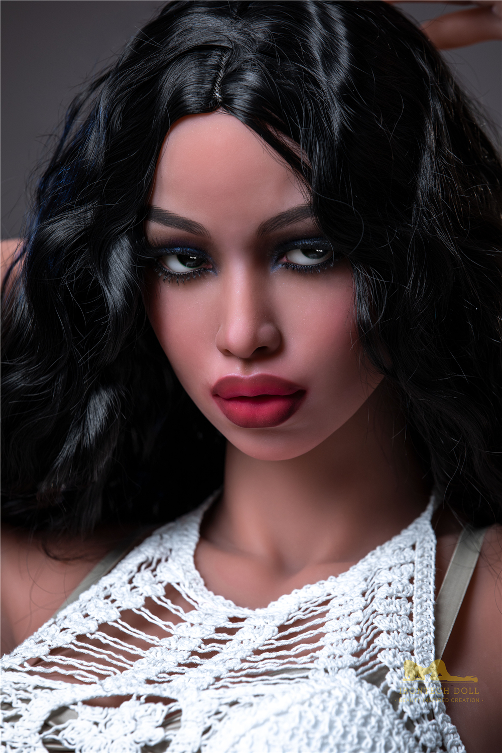 Irontech | Lora 5ft 7 /171cm Beautiful With Black Long Curly Hair Sex Doll