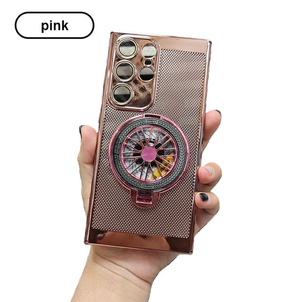 Eleganckie etui na telefon z rozpraszaniem ciep?a i magnetycznym uchwytem ?yroskopowym do Samsung S24-21, Note20