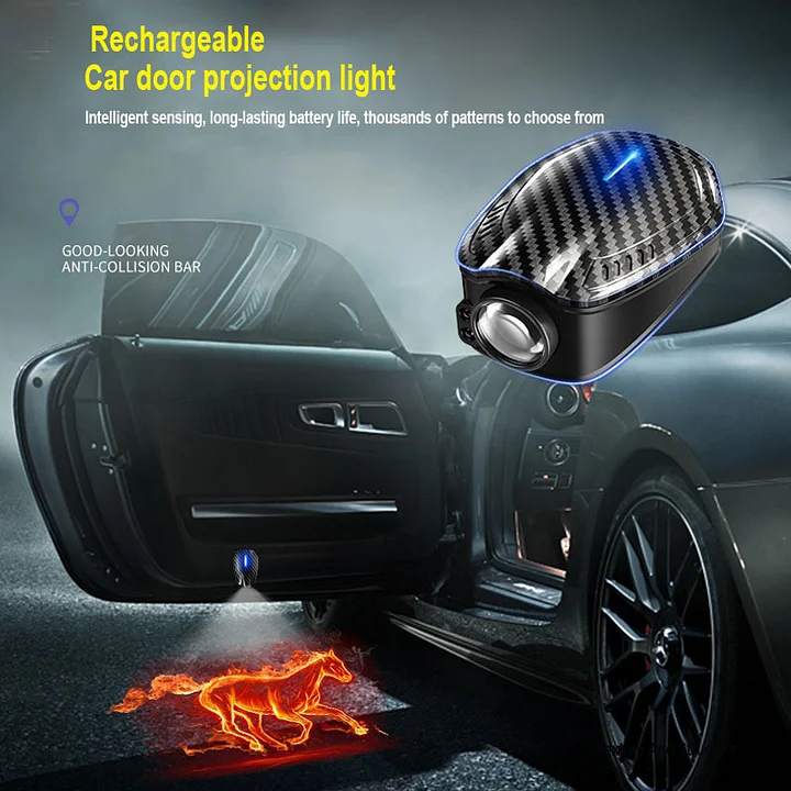 Akciós akció ✨50% KEDVEZMÉNY ✨ Smart Sensing 5D LED autós üdvözlő lámpák