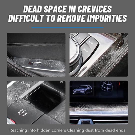 🎄Świąteczna gorąca wyprzedaż 49% ZNIŻKI - Szczotka do usuwania kurzu z wnętrza samochodu