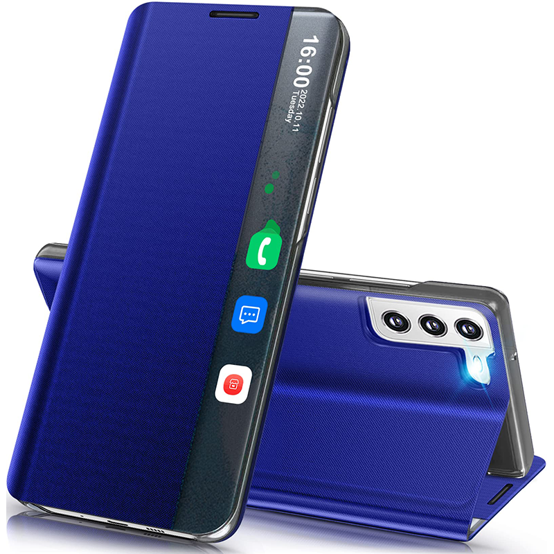 Kompatybilny z etui z okienkiem na smartfony Samsung serii S25/S24/S23/S22/S21