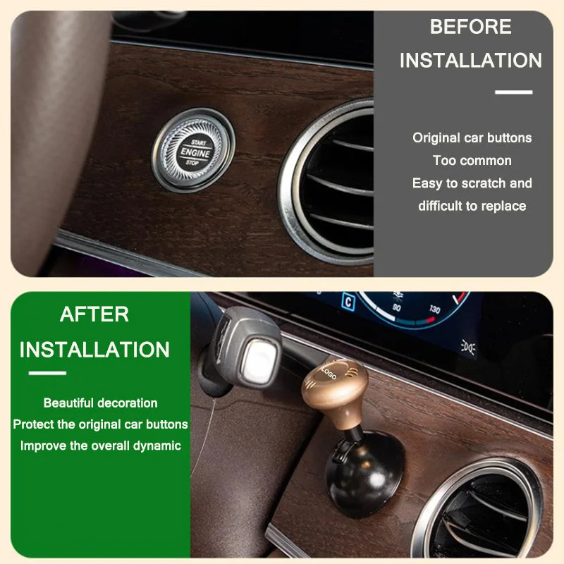 Przycisk uruchamiający samochód za pomocą jednego przycisku