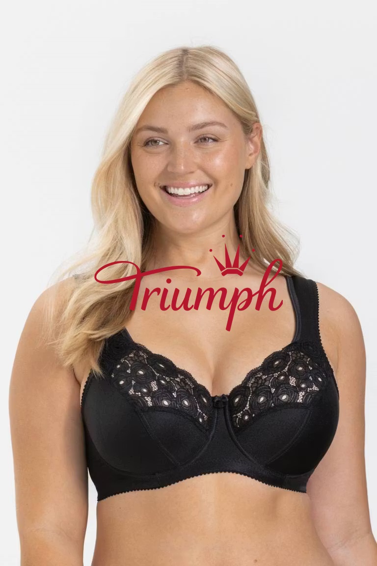 TRIUMPH-3 PCS💝 WYGODNY BIUSTONOSZ PUSH-UP Z CZYSTEJ BAWEŁNY✨✨