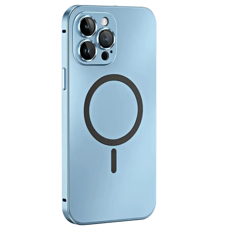 Ten sam kolor. To samo wykończenie. Ta sama perfekcja. Metalowe etui MagCase dopełnia Twojego iPhone'a 17 Pro — prawdziwe aluminium, idealne dopasowanie i idealnie pomarańczowa poświata.