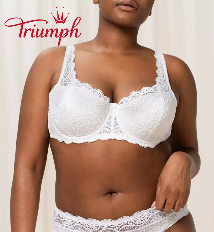 [3 κομμάτια. €39] Μαλακό σουτιέν Triumph Vintage Lace [70-110]