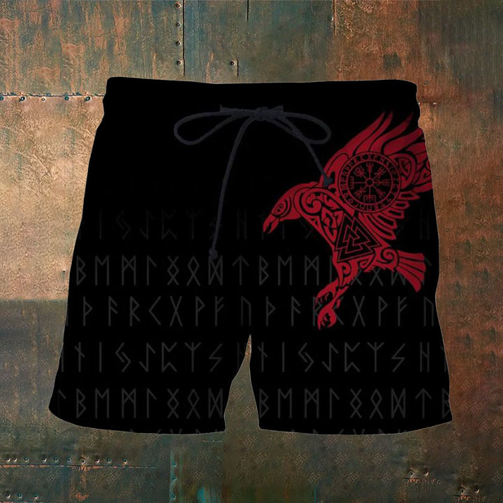Men's Viking Drawstring Casual Shorts