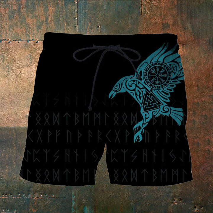 Men's Viking Drawstring Casual Shorts
