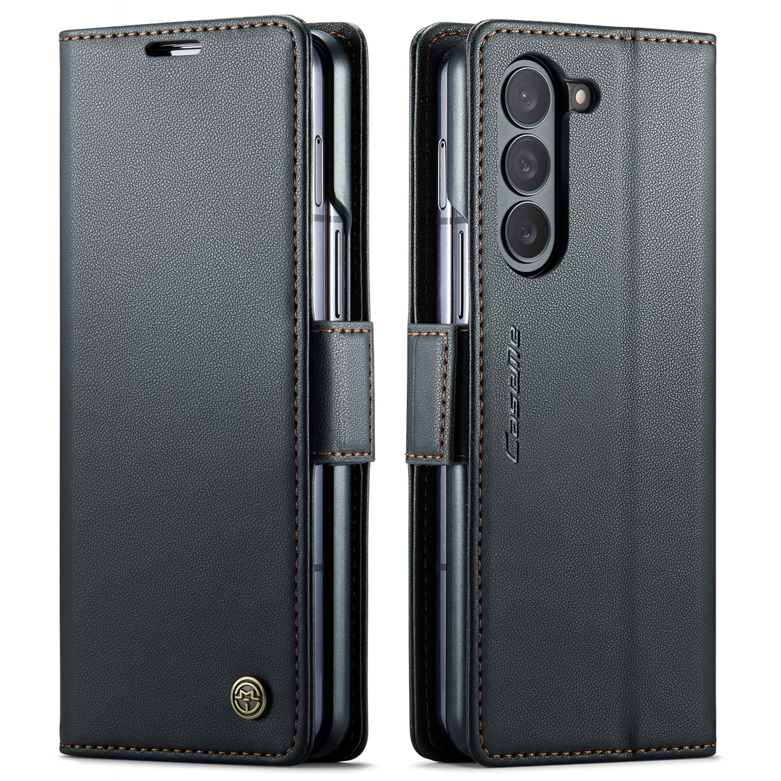 ΔΕΡΜΑΤΙΝΗ ΘΗΚΗ ΜΑΓΝΗΤΙΚΗ ΑΝΤΙΣΤΡΟΦΗ ΓΙΑ SAMSUNG GALAXY Z FOLD 6/5 S21/S22/S23/S24