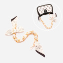 Alb (lungime reglabila 34-40 cm)